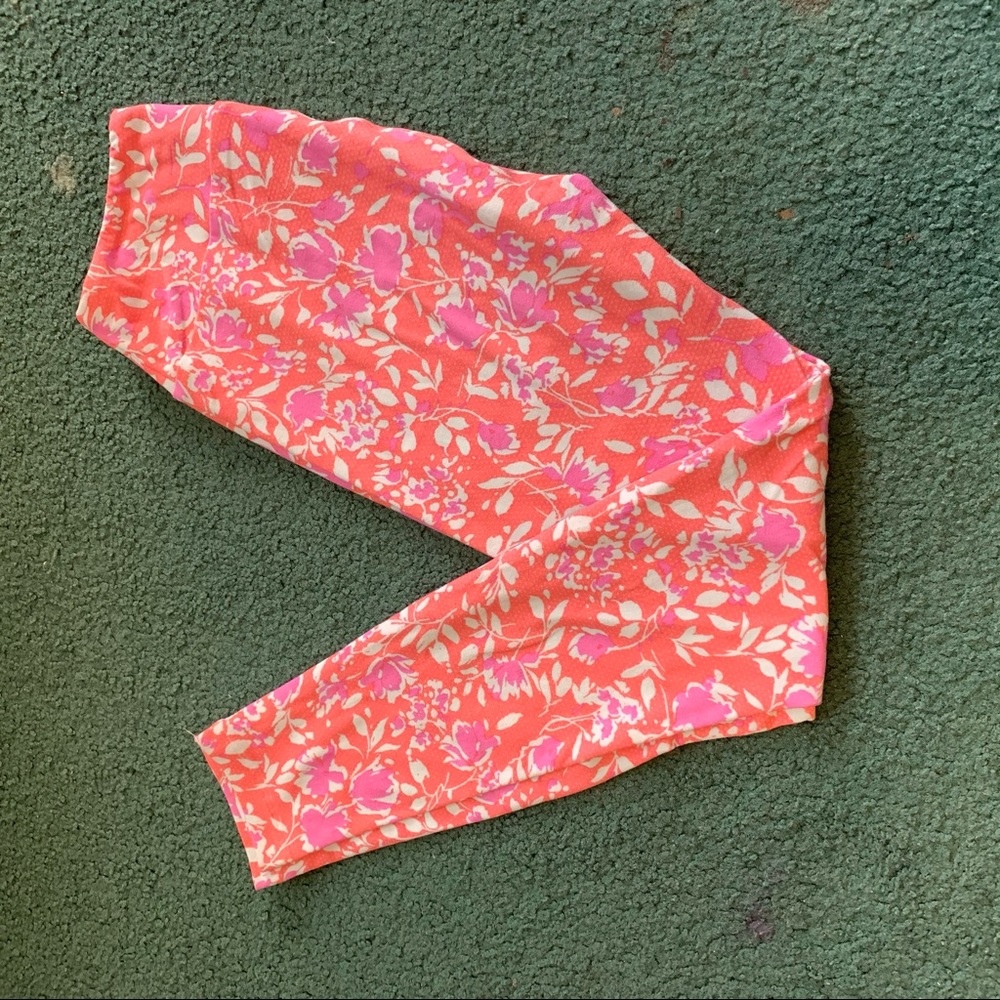 LuLaRoe floral leggings